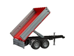 Bruder Traktor Fendt Vario 211 s čelním nakladačem a sklápěcím přívěsem 1:16